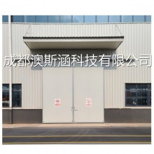 雙扇推拉門 工業(yè)平移門 廠房電動推拉門 車間彩鋼板工業(yè)推拉門