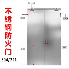 304不銹鋼甲乙級防火門隔熱子母鋼質(zhì)安全通道消防門廠家批發(fā)